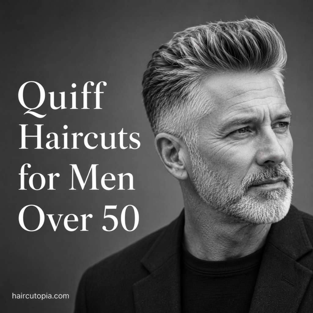 Quiff Haircuts for Men Over 50: Timeless, Refined Styles That Never Go Out of Fashion