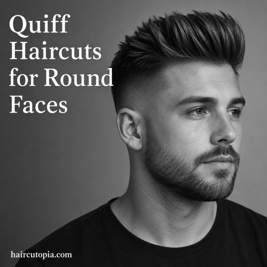 Quiff Haircuts for Round Faces: The Most Flattering Styles and How to Ask Your Barber