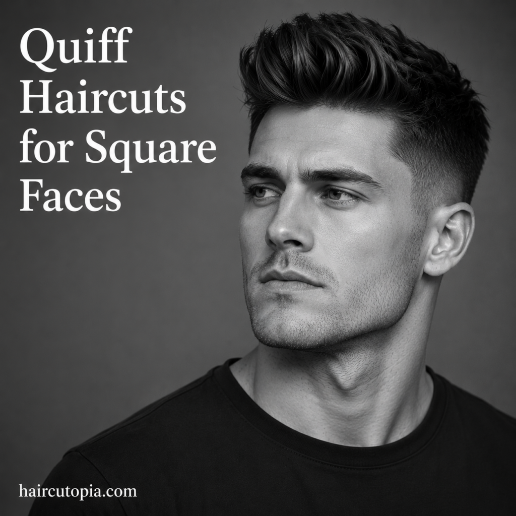 Quiff Haircuts for Square Faces: Best Styles, Fades, and Styling Tips