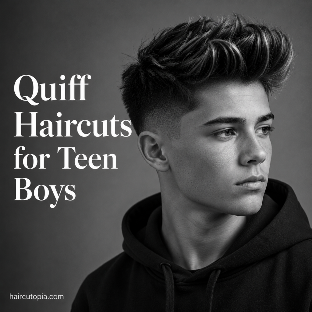 Quiff Haircuts for Teen Boys: Trendy, Easy-to-Style Looks for Every Personality