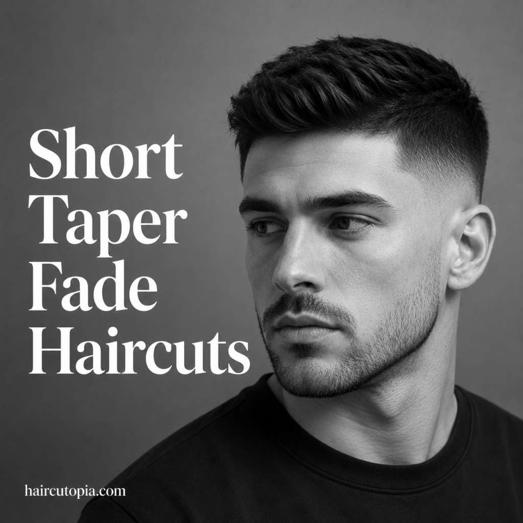 Short Taper Fade Haircuts: Clean, Modern Styles That Never Go Out of Fashion