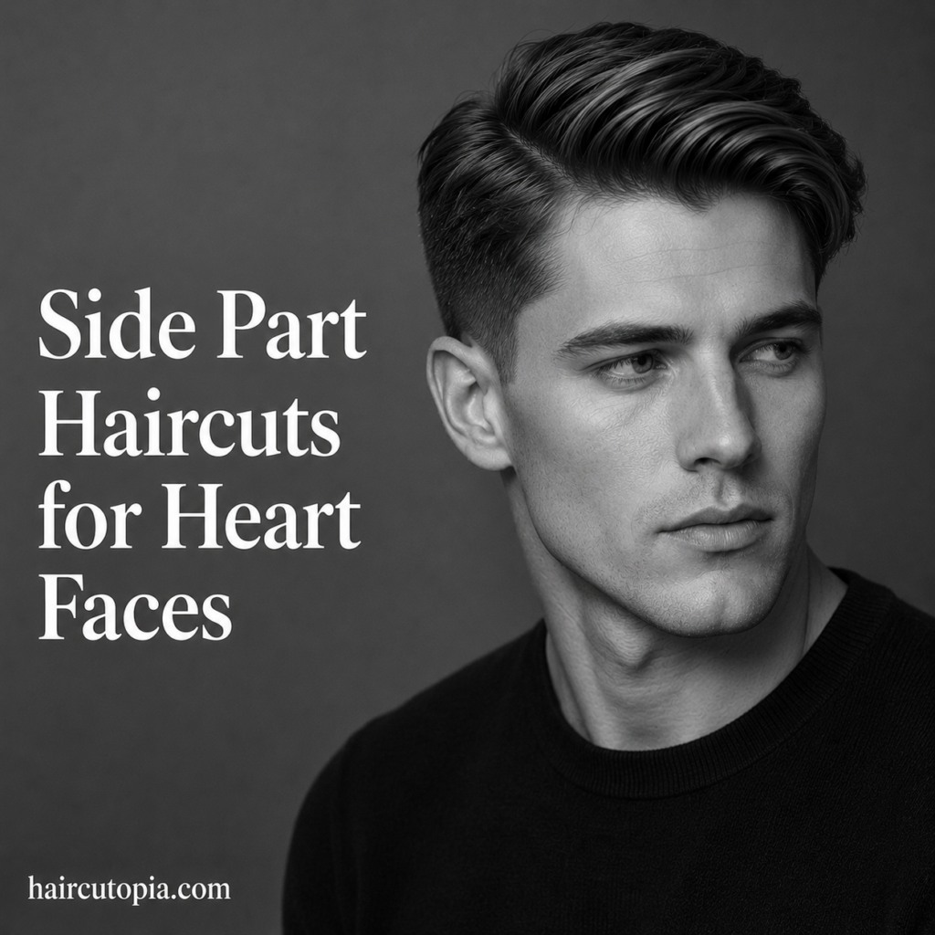 Side Part Haircuts for Heart Faces: Flattering Styles for Men