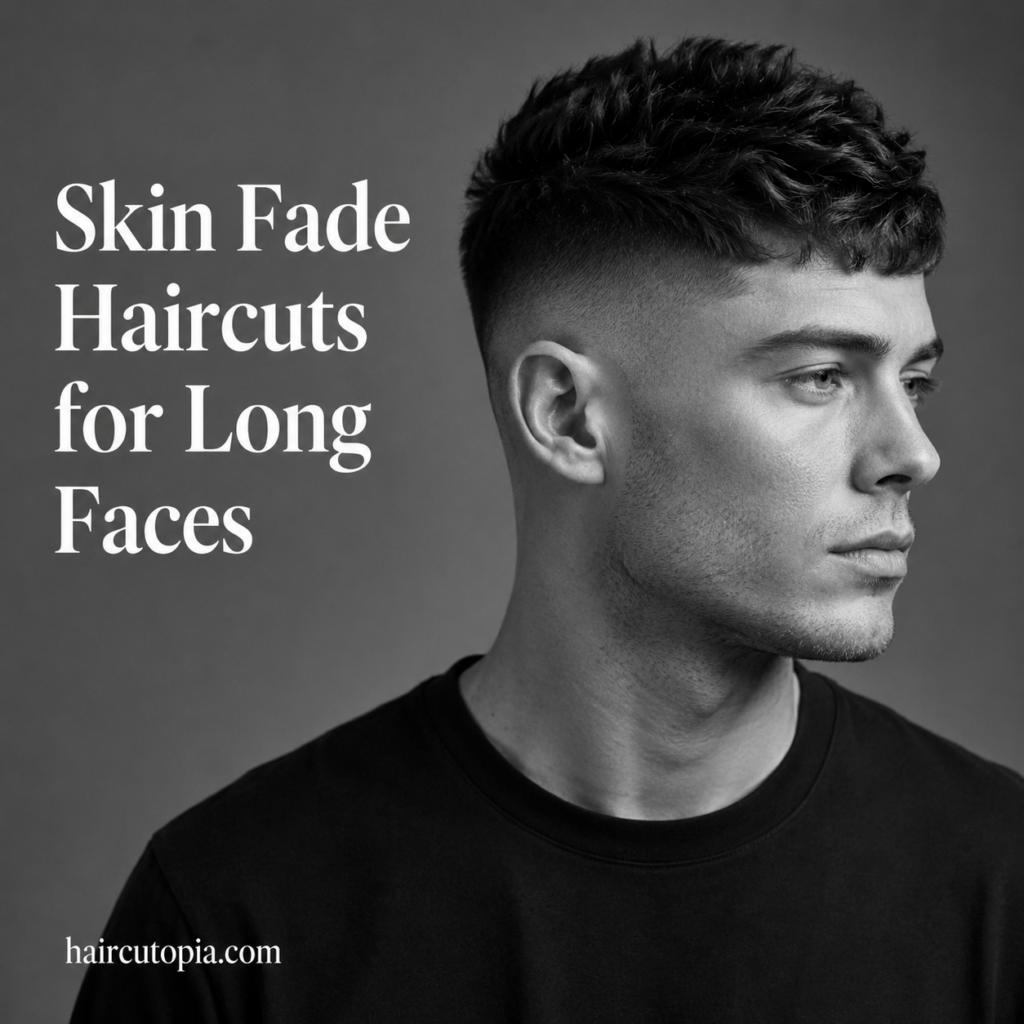 Skin Fade Haircuts for Long Faces