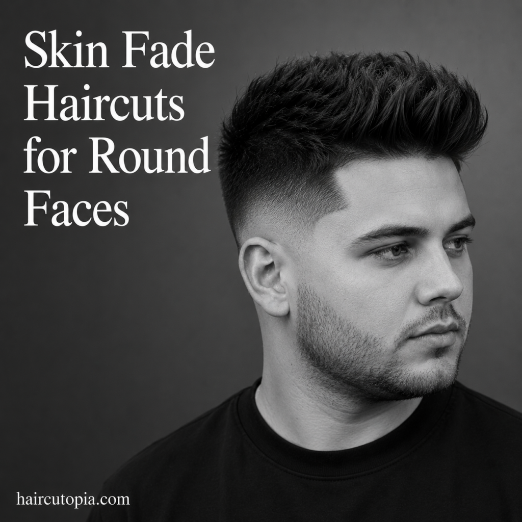Skin Fade Haircuts for Round Faces