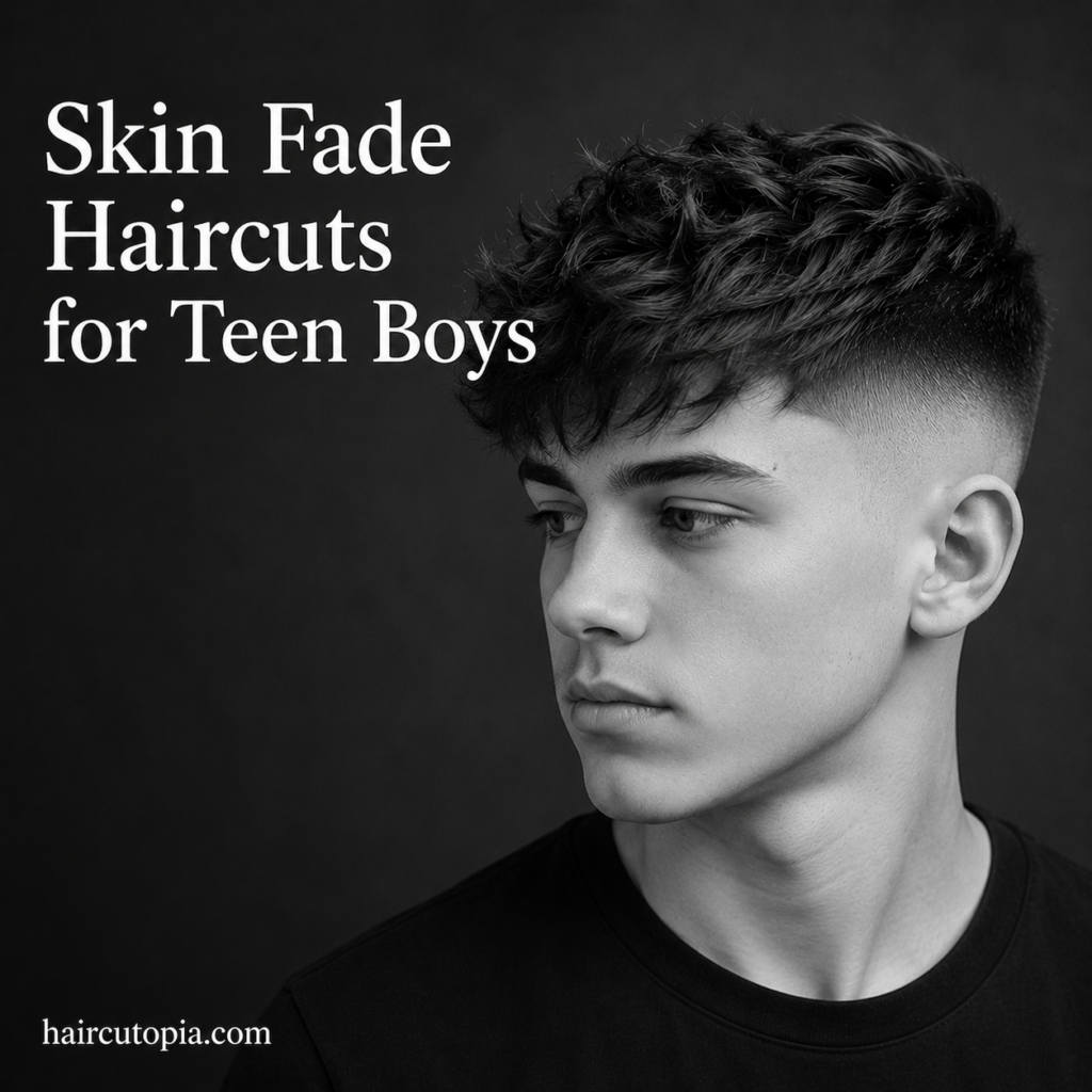 Skin Fade Haircuts for Teen Boys: Trendy, Clean, and Easy to Style