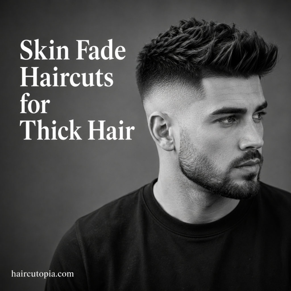 Skin Fade Haircuts for Thick Hair: Sharp, Stylish, and Easy to Manage