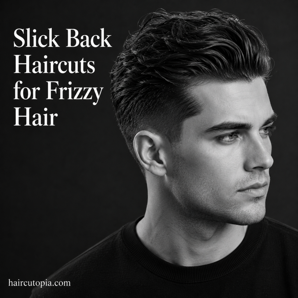 Slick Back Haircuts for Frizzy Hair: Stylish Ways to Control Flyaways and Add Definition