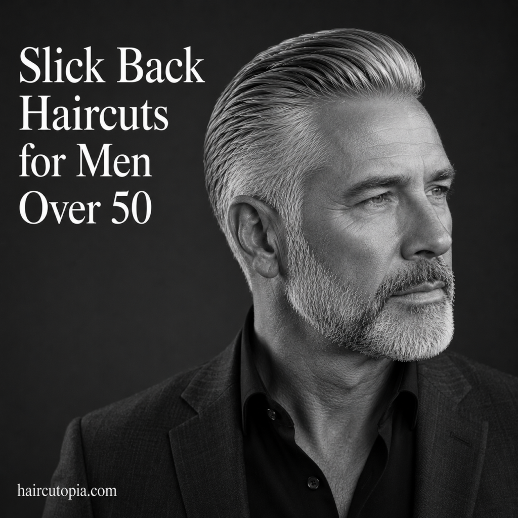 Slick Back Haircuts for Men Over 50: Timeless Styles That Look Distinguished and Modern