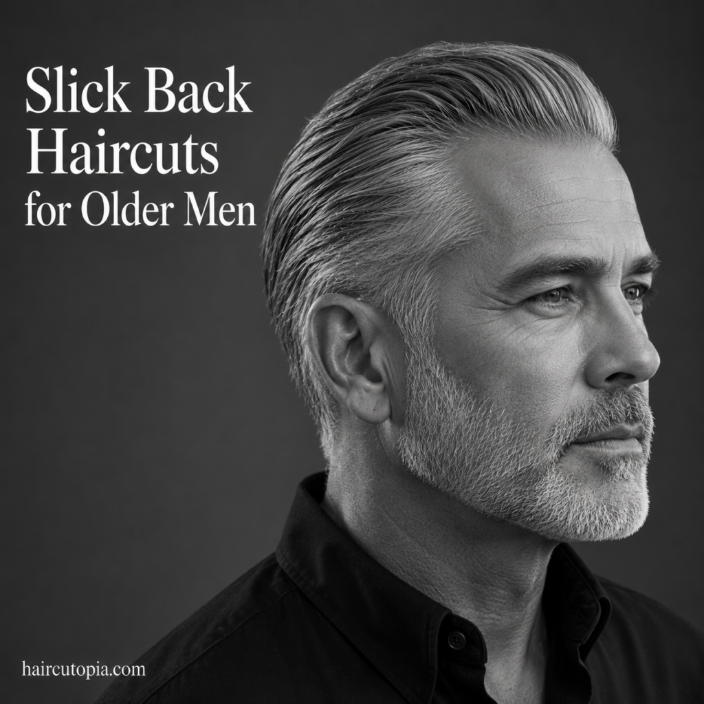 Slick Back Haircuts for Older Men: Timeless Styles That Look Sharp at Any Age