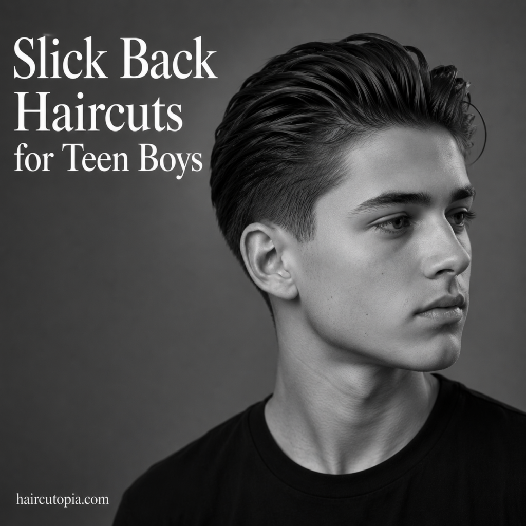 Slick Back Haircuts for Teen Boys: 18 Stylish Looks That Balance Confidence and Everyday Wear