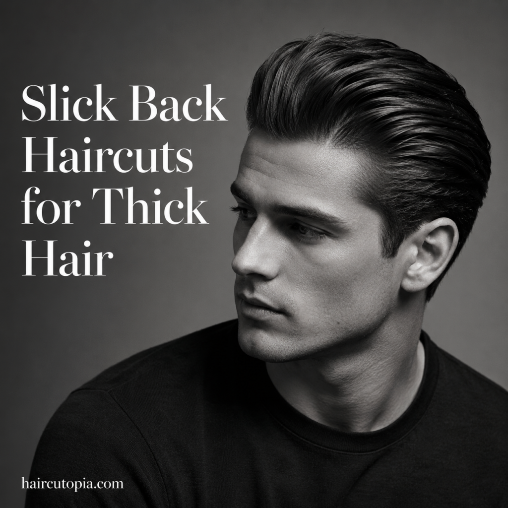 Slick Back Haircuts for Thick Hair: 15 Stylish Looks That Maximize Volume and Control
