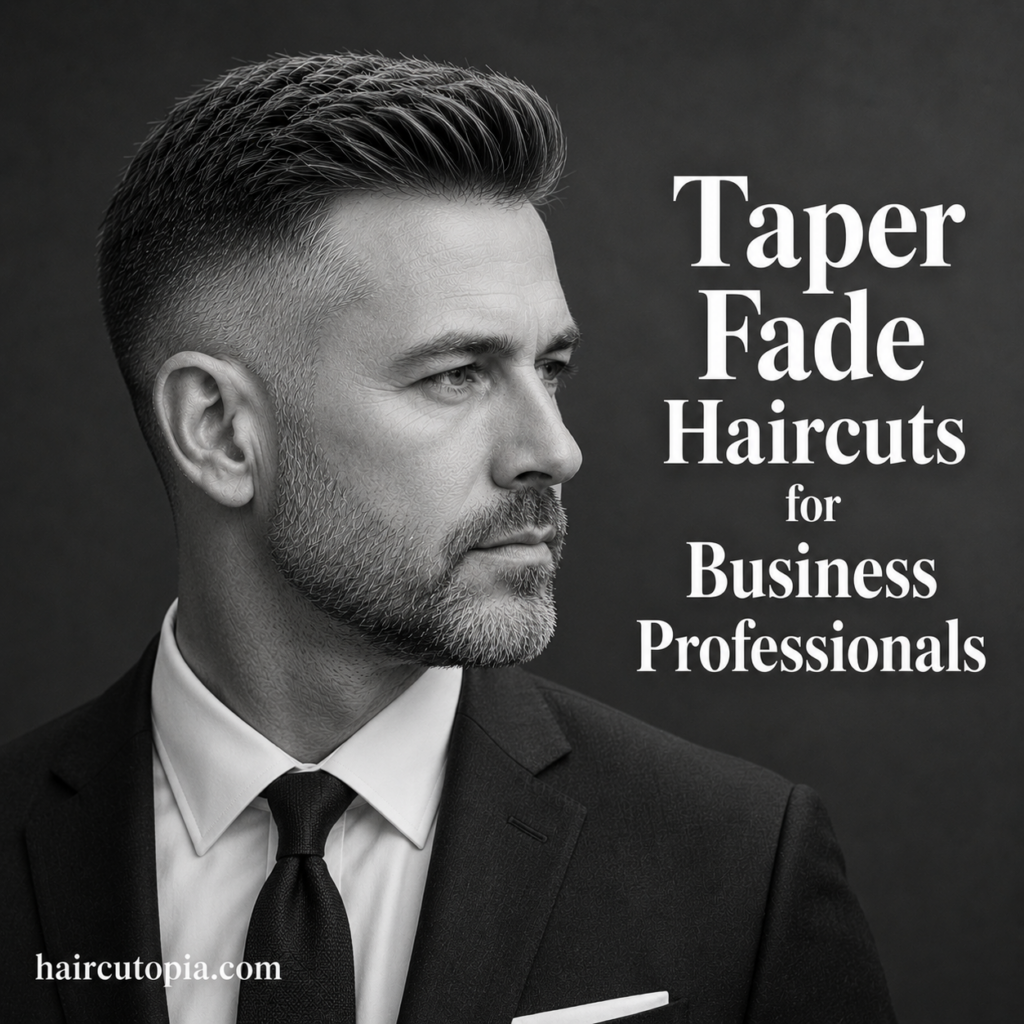 Taper Fade Haircuts for Business Professionals: Sharp, Modern, and Office-Ready Styles