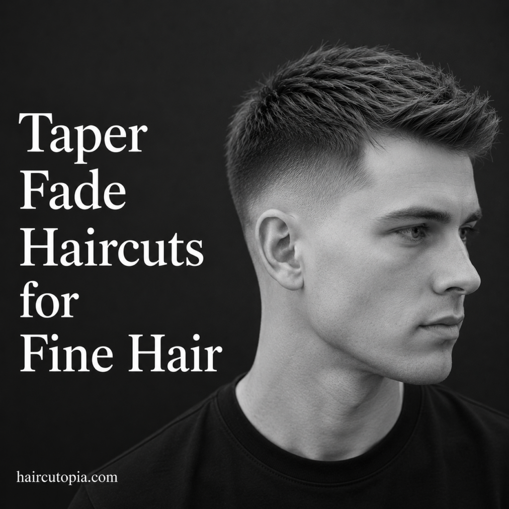Taper Fade Haircuts for Fine Hair: Modern Styles That Add Shape and Fullness
