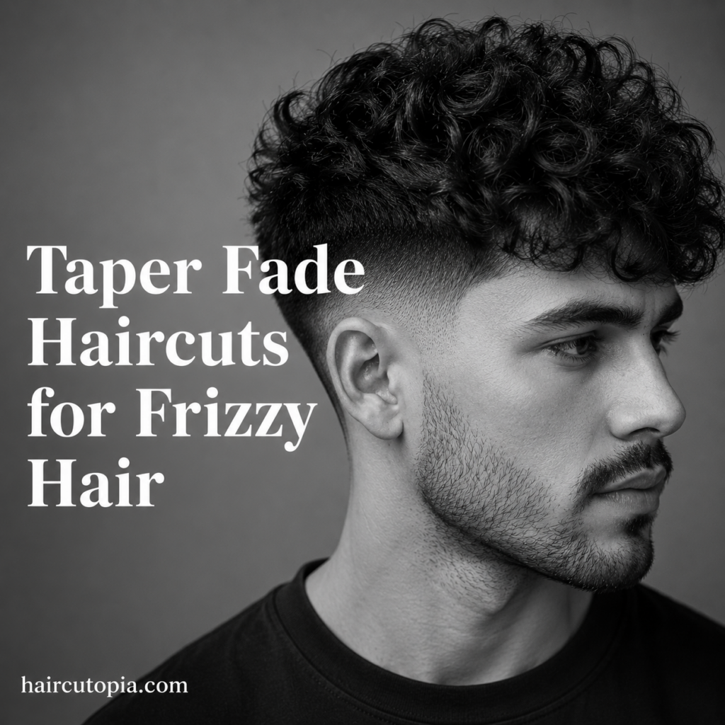 Taper Fade Haircuts for Frizzy Hair: Stylish Cuts That Keep Flyaways Under Control