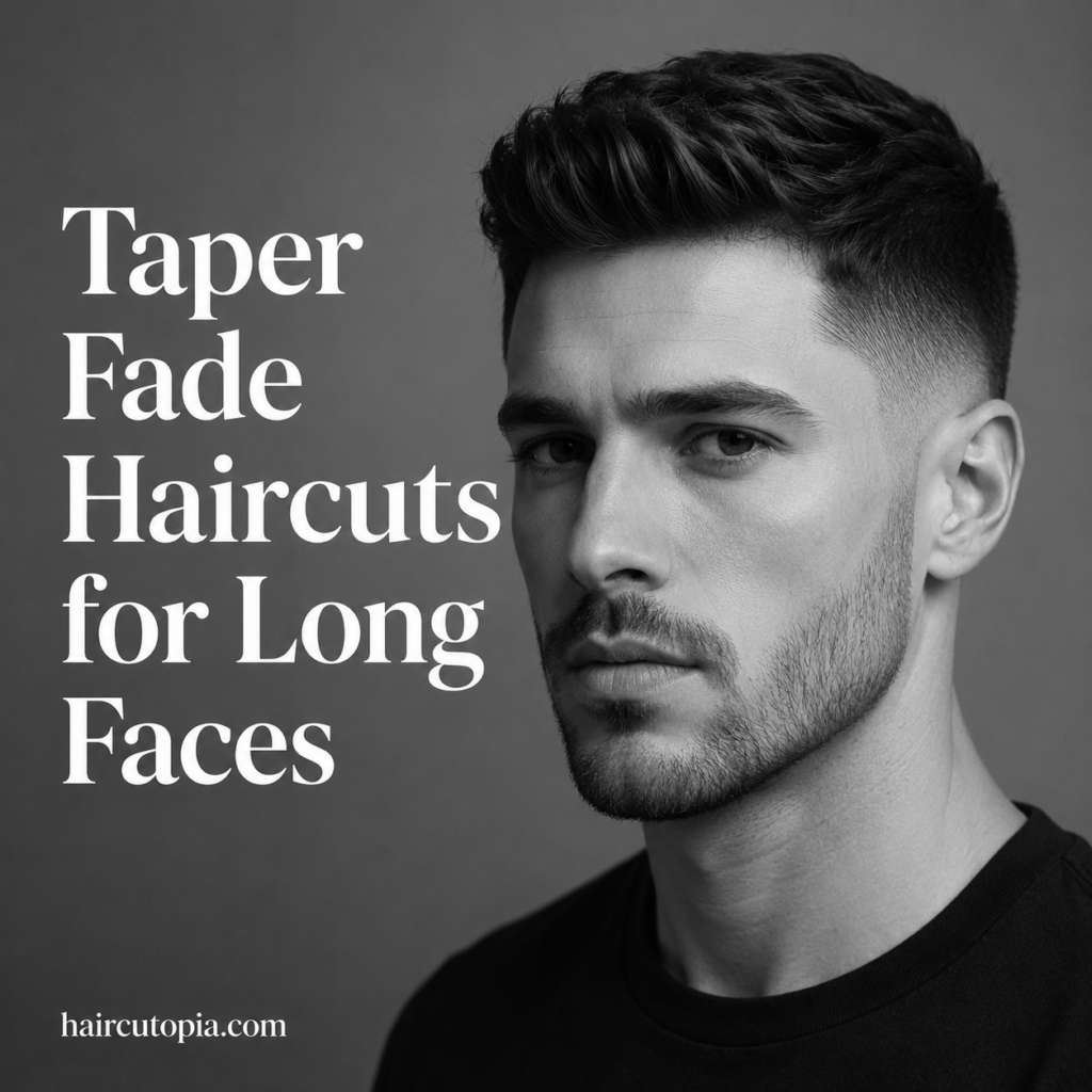 Taper Fade Haircuts for Long Faces: The Most Flattering Styles for a Balanced Look