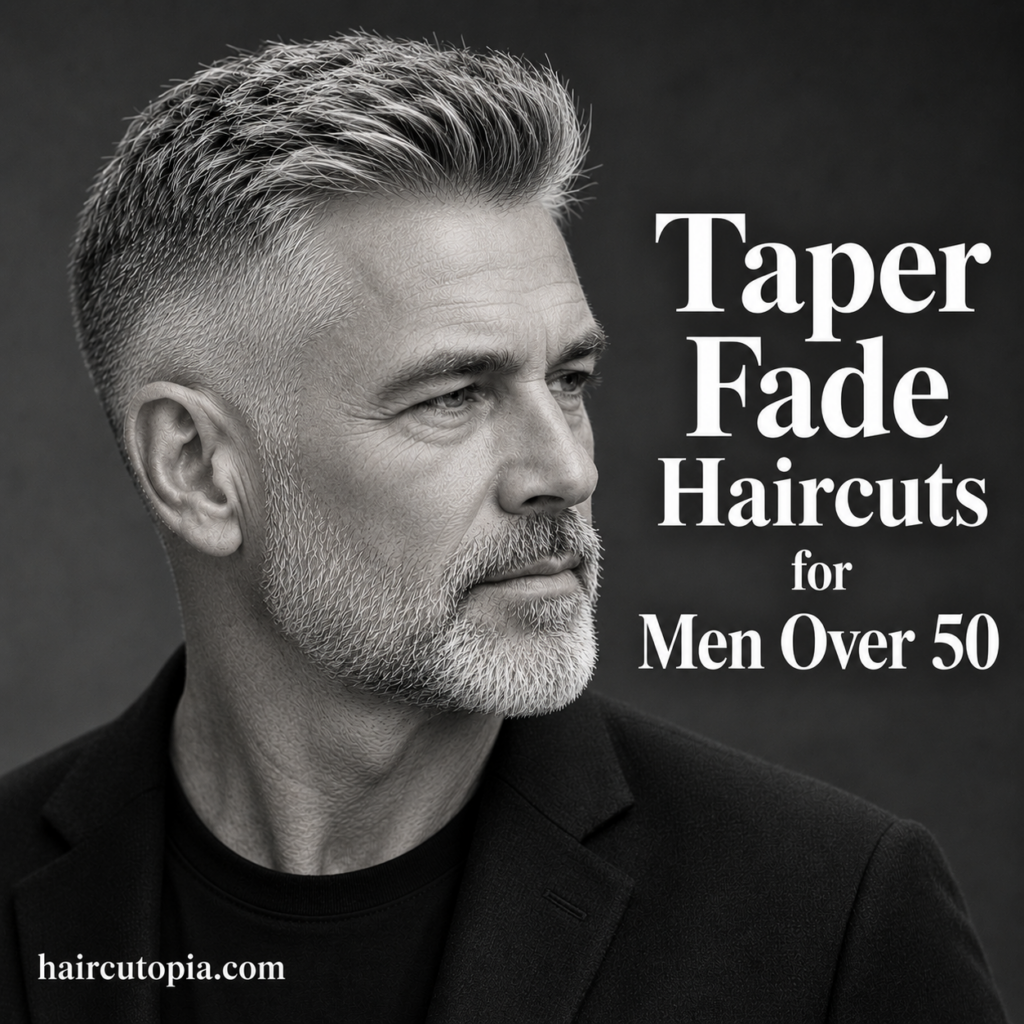 Taper Fade Haircuts for Men Over 50: Stylish, Sophisticated, and Easy to Maintain