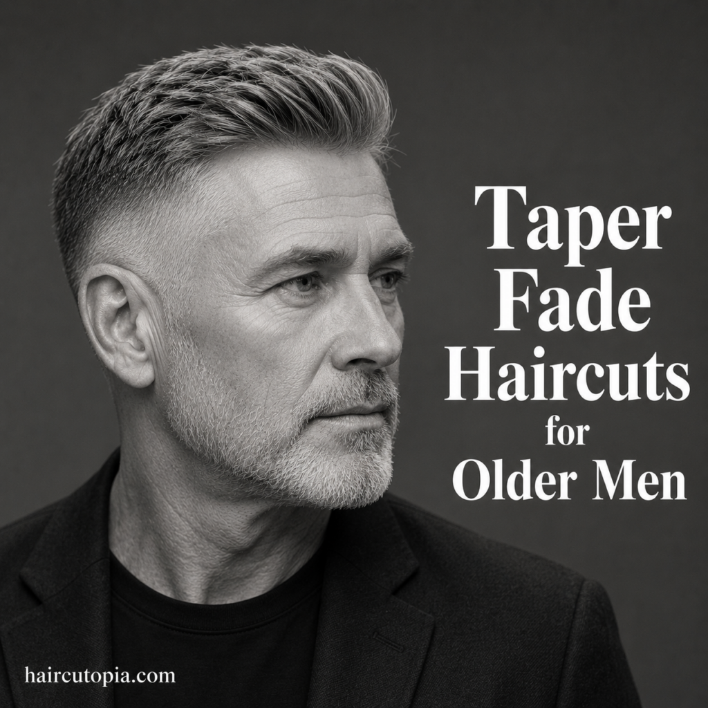 Taper Fade Haircuts for Older Men: Timeless Styles That Look Sharp at Any Age