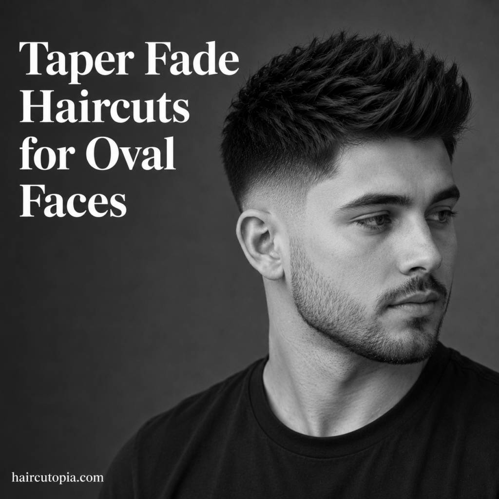 Taper Fade Haircuts for Oval Faces: The Most Versatile Styles for Men