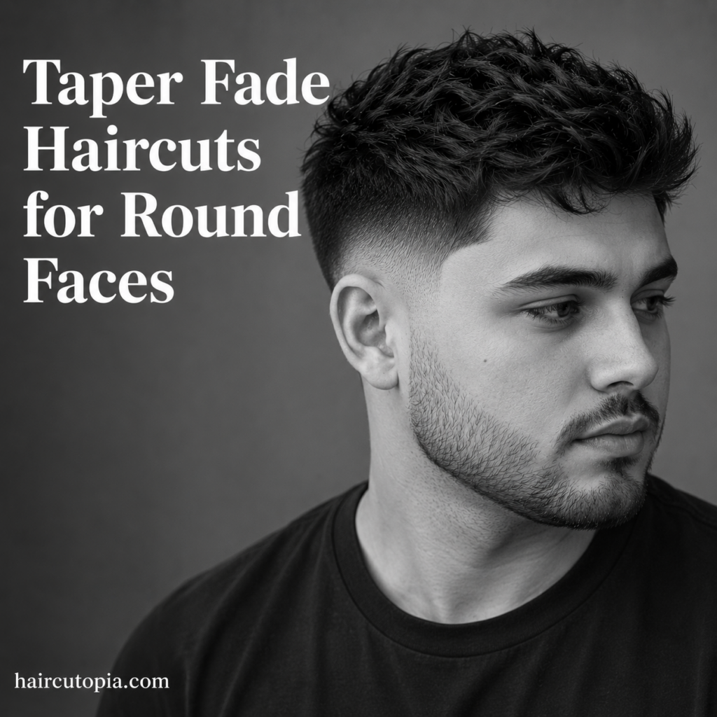 Taper Fade Haircuts for Round Faces: The Best Styles for a Sharper, More Balanced Look