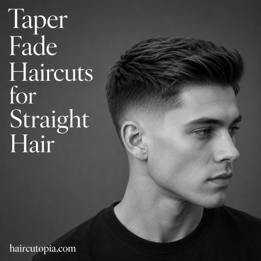 Taper Fade Haircuts for Straight Hair: Clean, Modern Styles That Never Go Out of Fashion