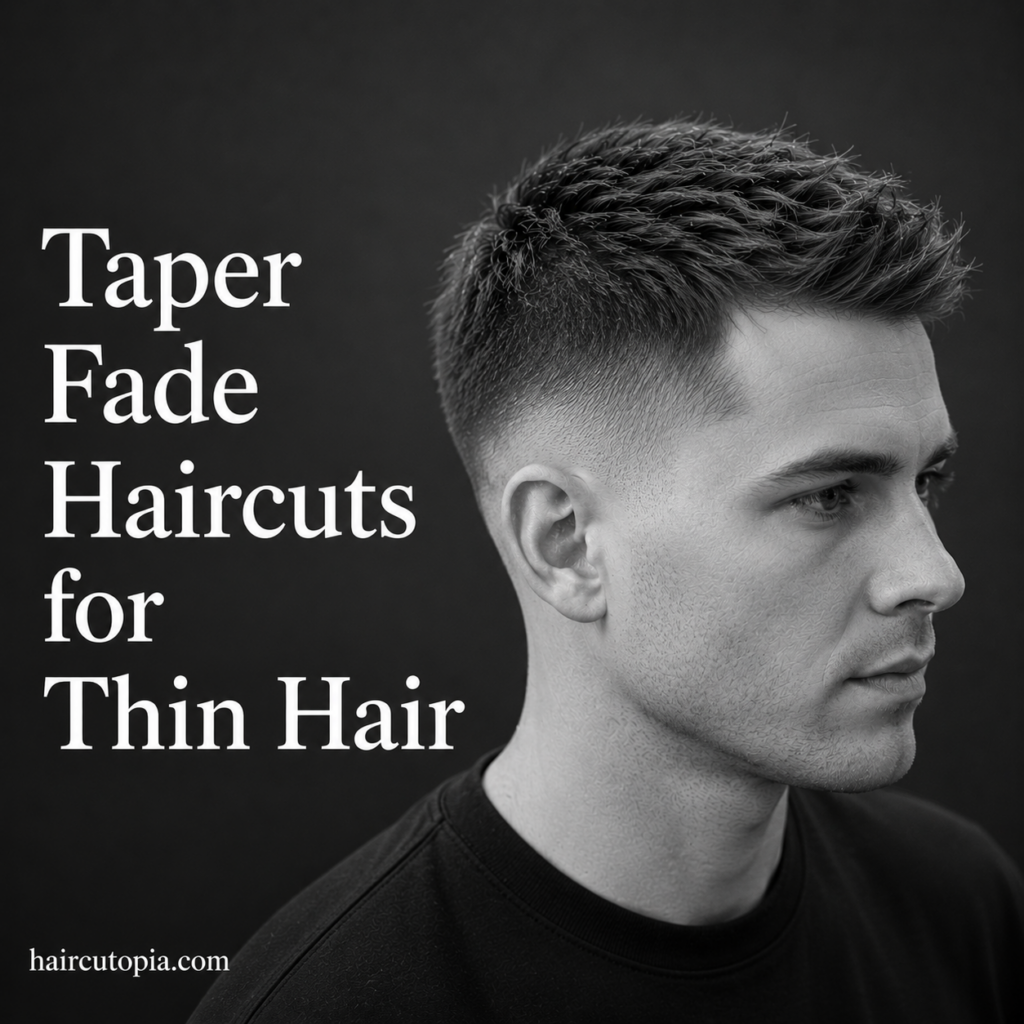 Taper Fade Haircuts for Thin Hair: Stylish Cuts That Create the Appearance of Fuller Hair