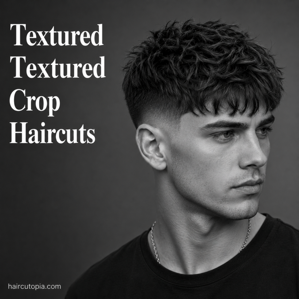 Textured Crop Haircuts: 25 Modern Styles with Maximum Texture for Men