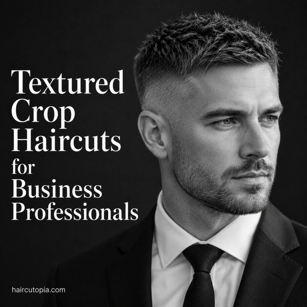 Textured Crop Haircuts for Business Professionals: 25 Polished Styles That Mean Business