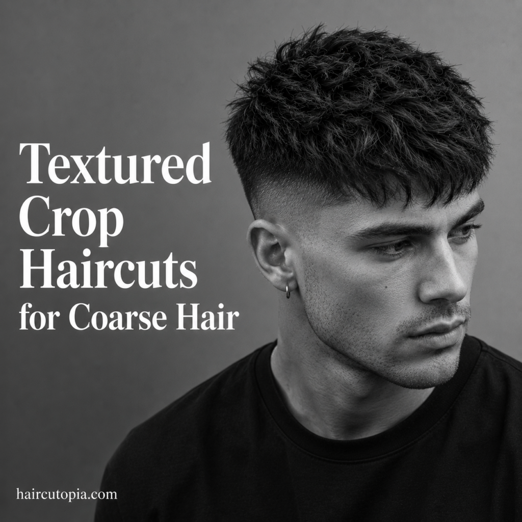 Textured Crop Haircuts for Coarse Hair: The Best Styles to Control Texture and Add Definition