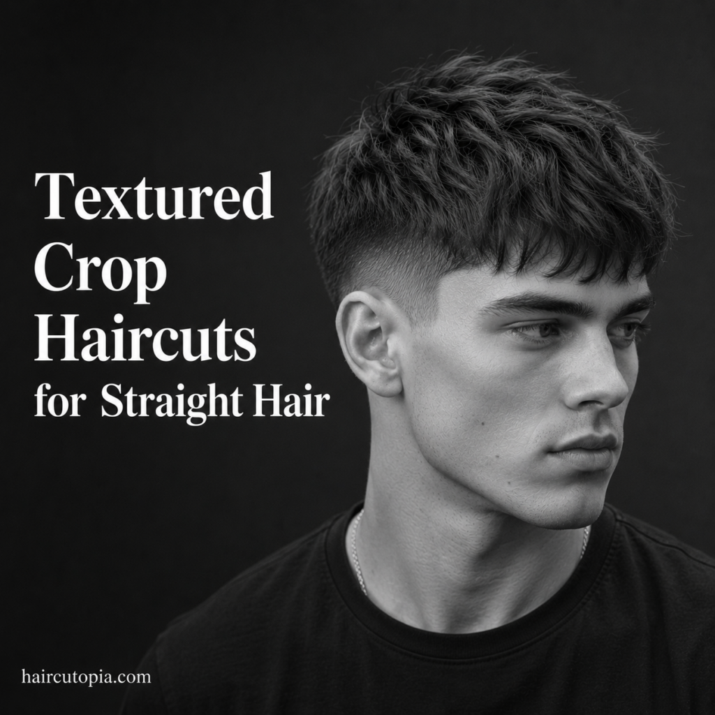 Textured Crop Haircuts for Straight Hair: The Best Styles for Modern Texture and Easy Styling