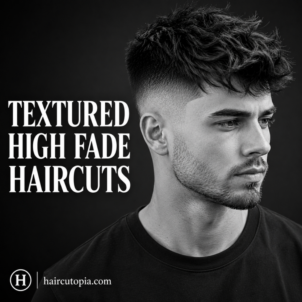 Textured High Fade Haircuts: Modern Volume, Movement, and Style