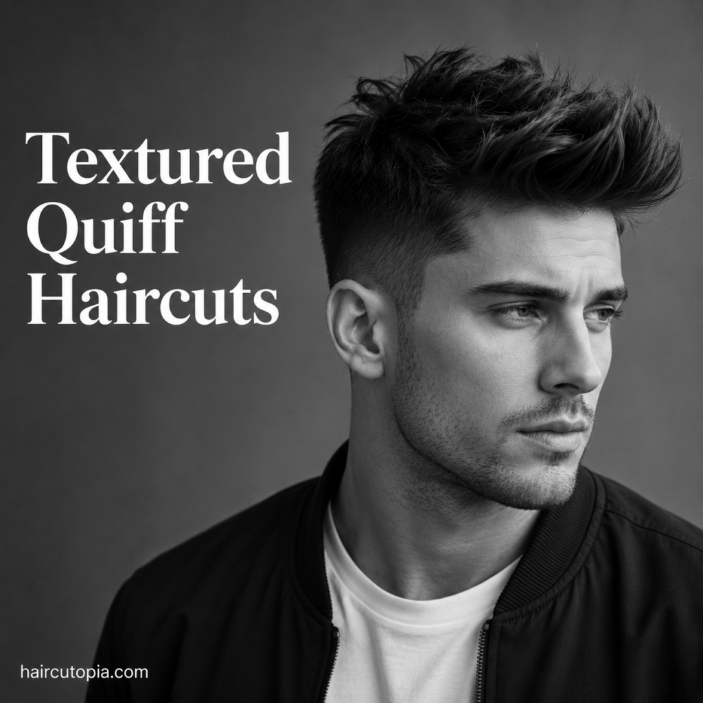 Textured Quiff Haircuts: Modern Volume, Natural Movement, and Effortless Style