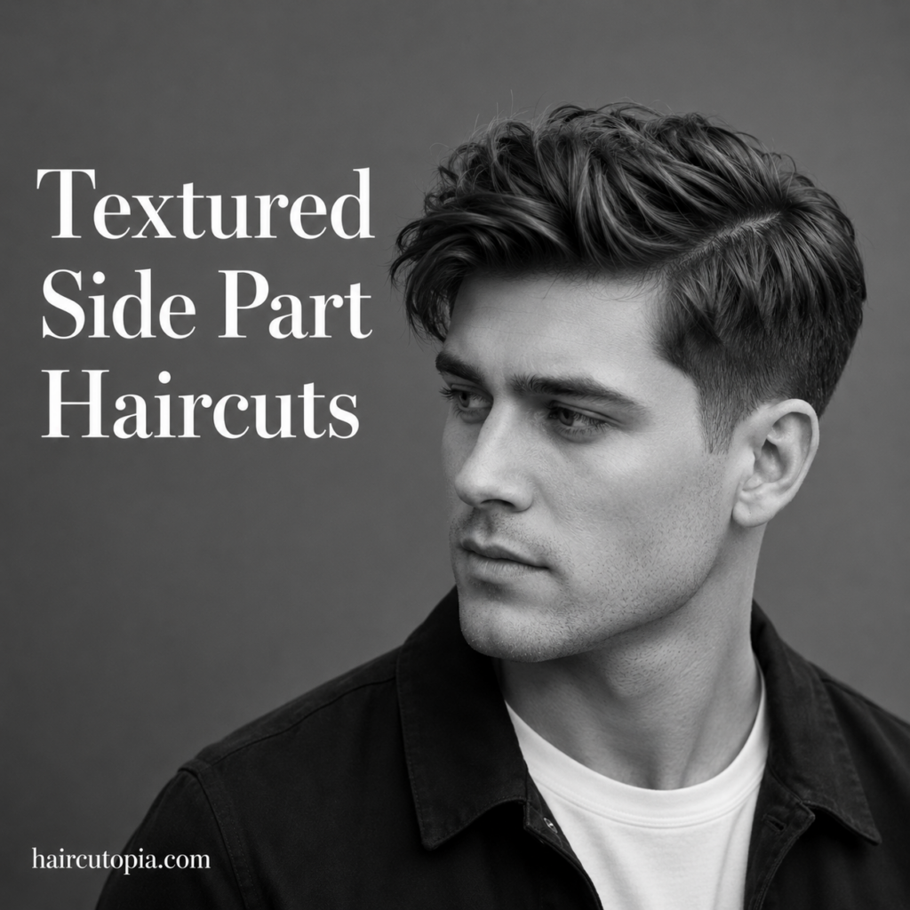 Textured Side Part Haircuts: Modern, Natural Styles for Men
