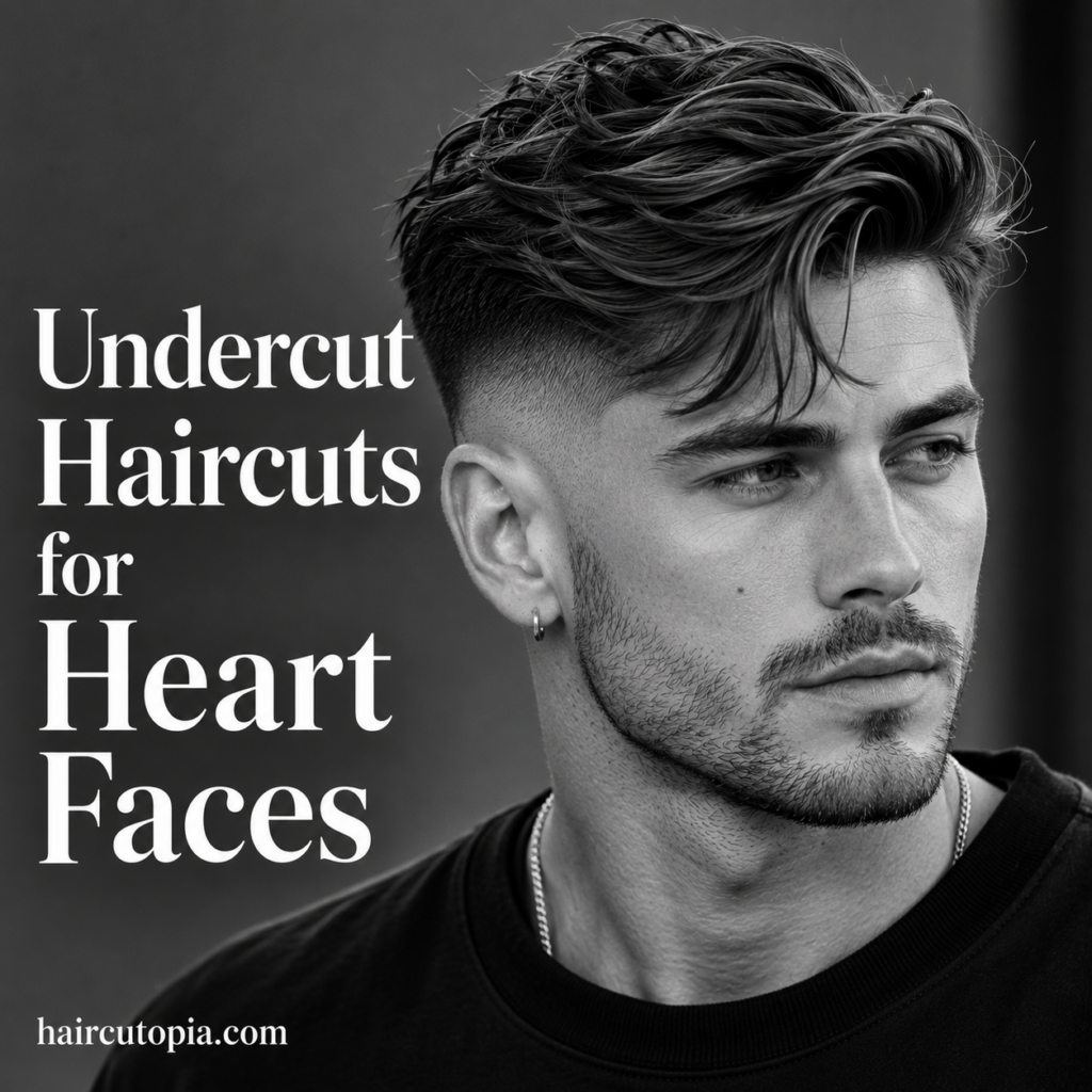 Undercut Haircuts for Heart Faces: The Best Styles for Balance and Definition