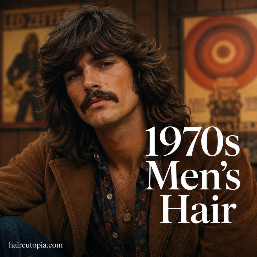 1970s Men’s Hair: 35 Iconic Hairstyles That Defined the Decade