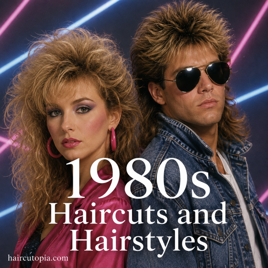 1980s Haircuts and Hairstyles: The Complete Guide to Big Hair, Bold Cuts, and Iconic Styles