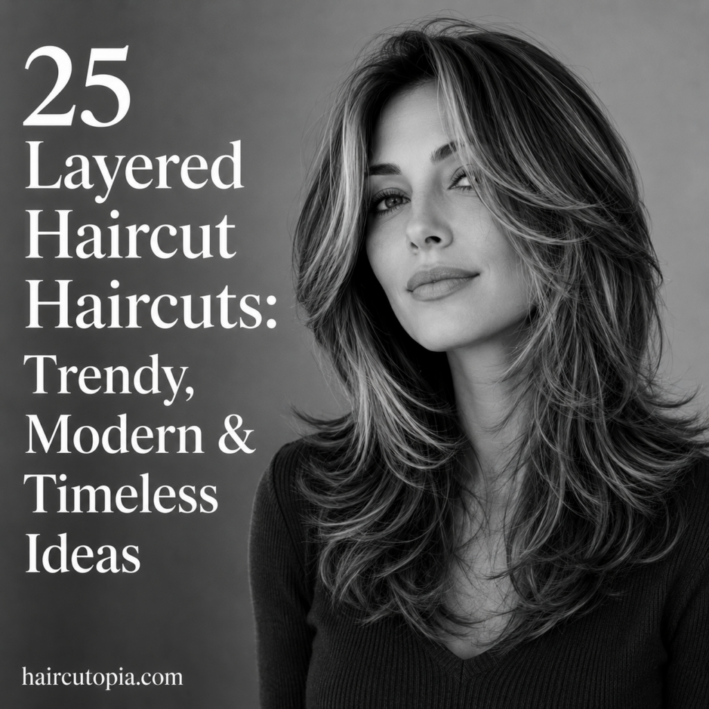 25 Layered Haircut Haircuts: Trendy, Modern & Timeless Ideas