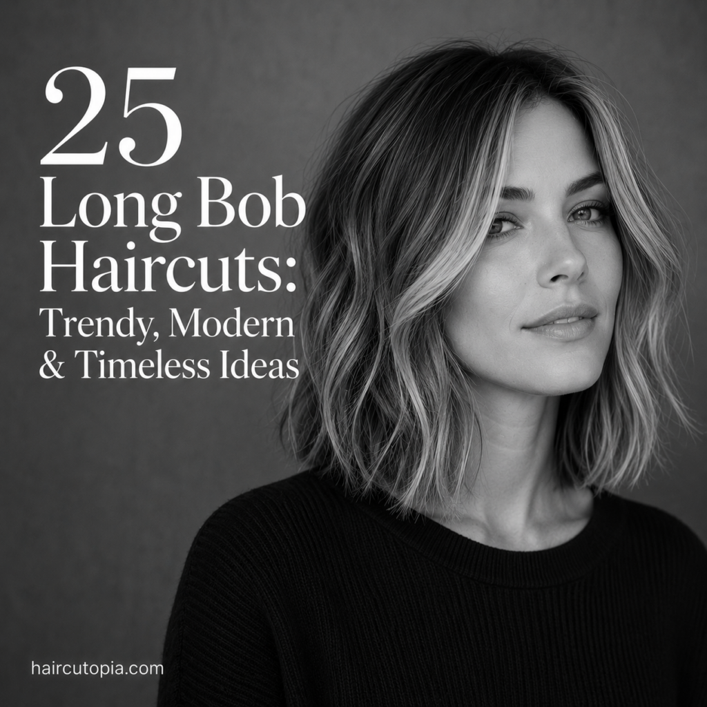 25 Long Bob Haircuts: Trendy, Modern & Timeless Ideas