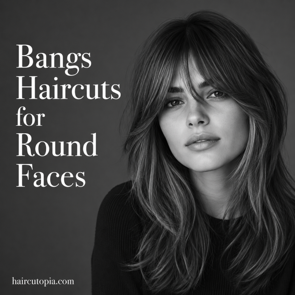Bangs Haircuts for Round Faces: 25 Flattering Styles to Frame Your Features Naturally