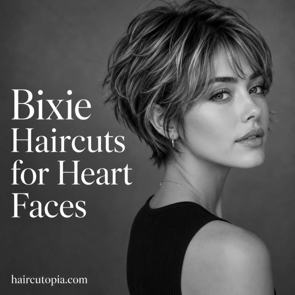 Bixie Haircuts for Heart Faces: 25 Flattering Styles That Balance Your Features