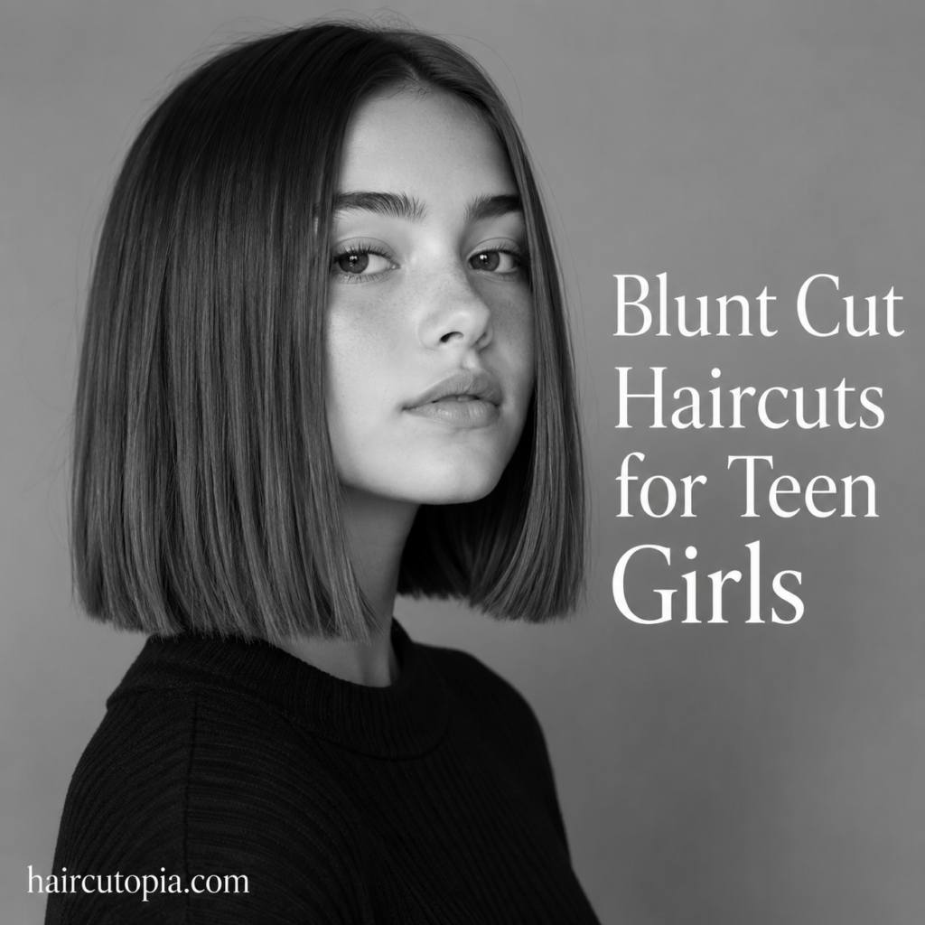 Blunt Cut Haircuts for Teen Girls: 25 Stylish Ideas for a Fresh, Modern Look