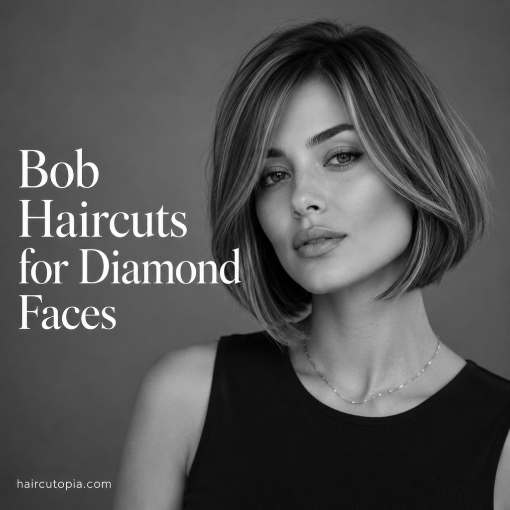 Bob Haircuts for Diamond Faces: 25 Flattering Styles That Highlight Your Best Features