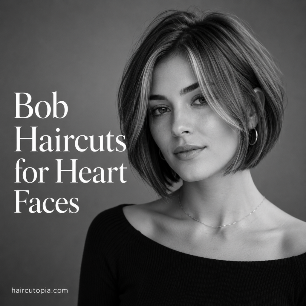 Bob Haircuts for Heart Faces: 25 Beautiful Styles That Balance Your Features