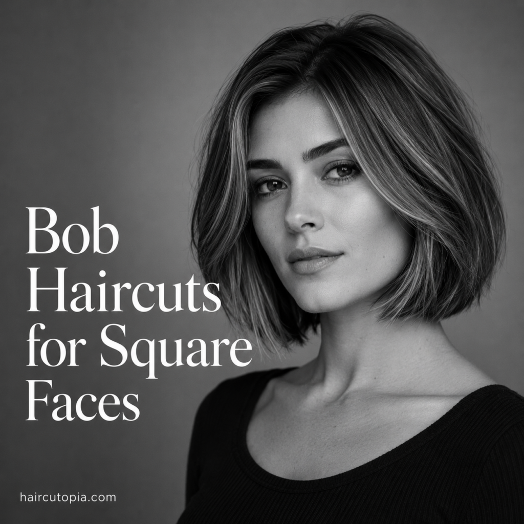 Bob Haircuts for Square Faces: 25 Flattering Styles That Soften Strong Features