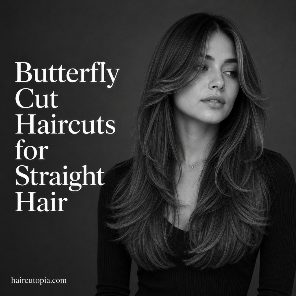 Butterfly Cut Haircuts for Straight Hair: 25 Sleek Layered Styles That Add Volume and Movement
