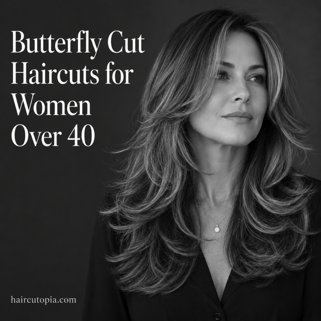 Butterfly Cut Haircuts for Women Over 40: 25 Flattering Layered Styles That Add Volume and Movement