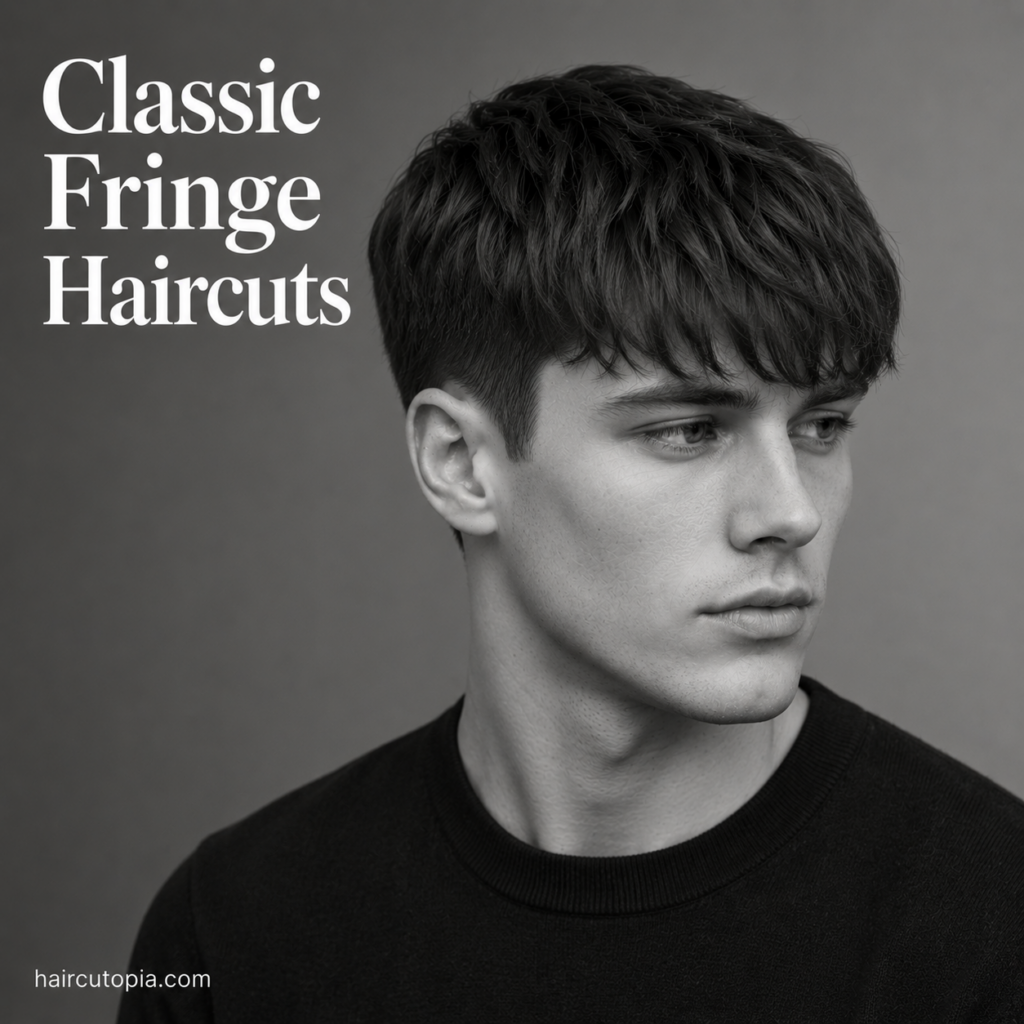 Classic Fringe Haircuts: 25 Timeless Men’s Styles That Never Go Out of Fashion
