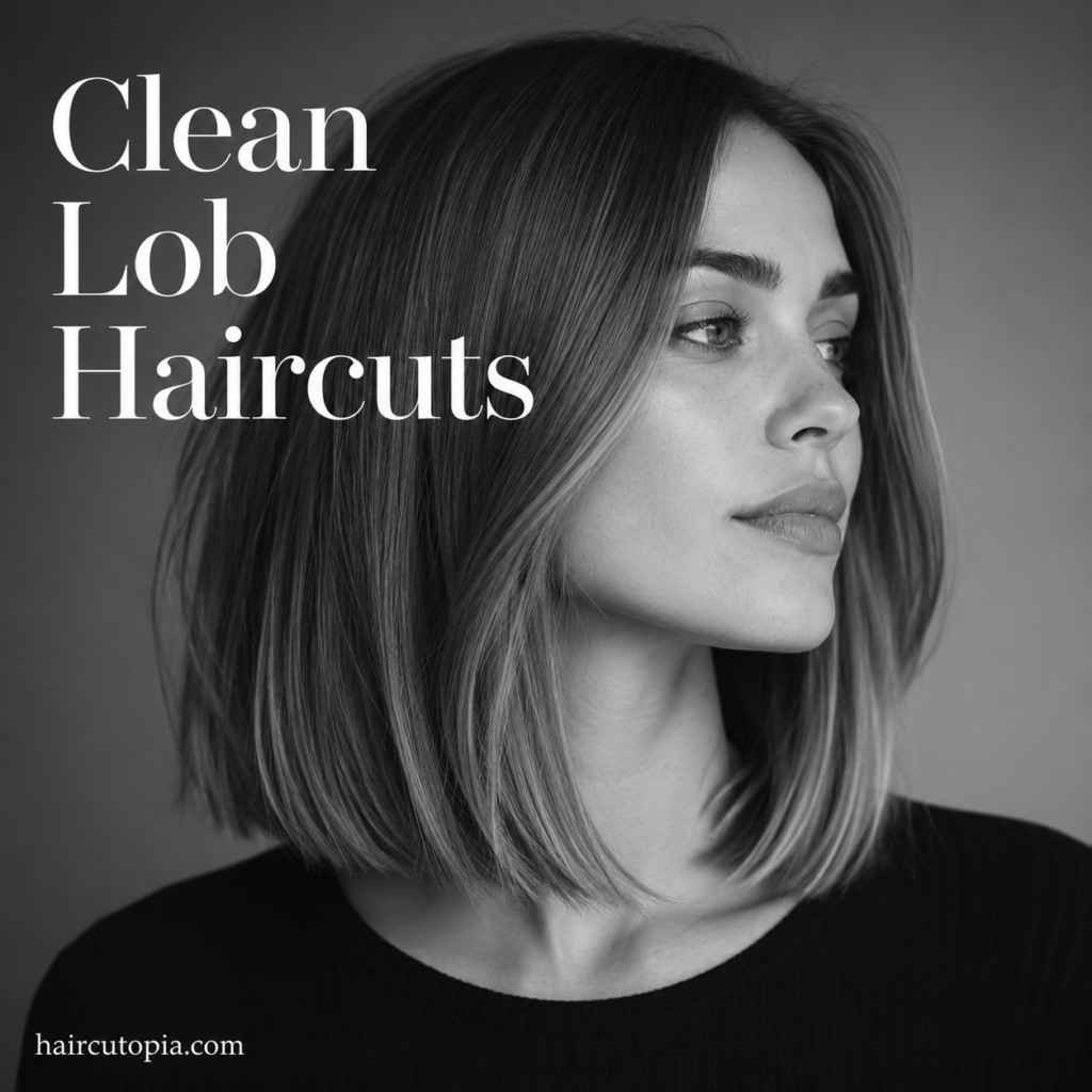 Clean Lob Haircuts: 25 Polished Styles for a Sleek, Modern Look