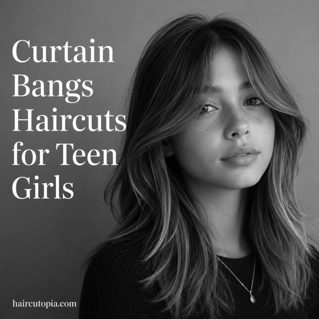Curtain Bangs Haircuts for Teen Girls: 25 Stylish Ideas and Tips for Every Hair Type