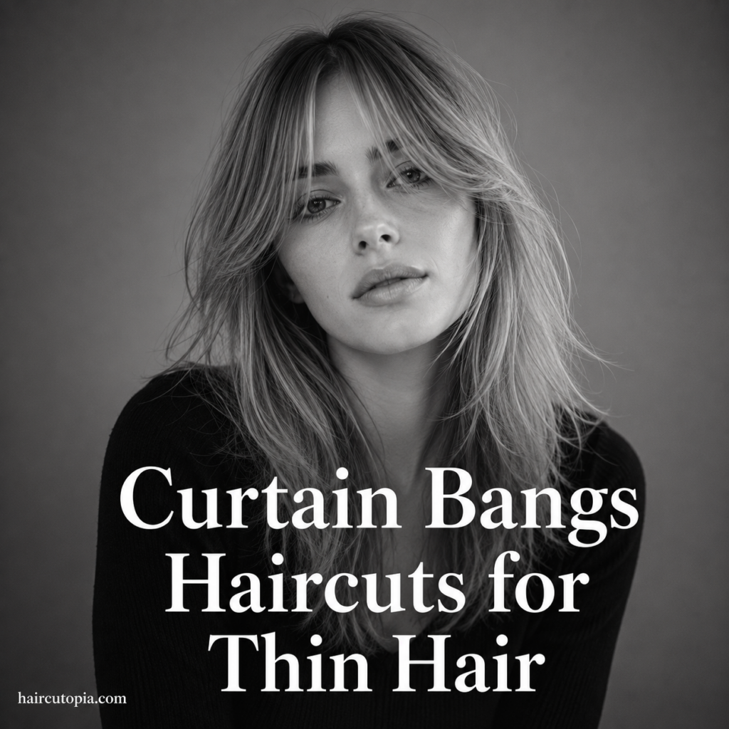 Curtain Bangs Haircuts for Thin Hair: 25 Flattering Styles That Add Volume and Movement