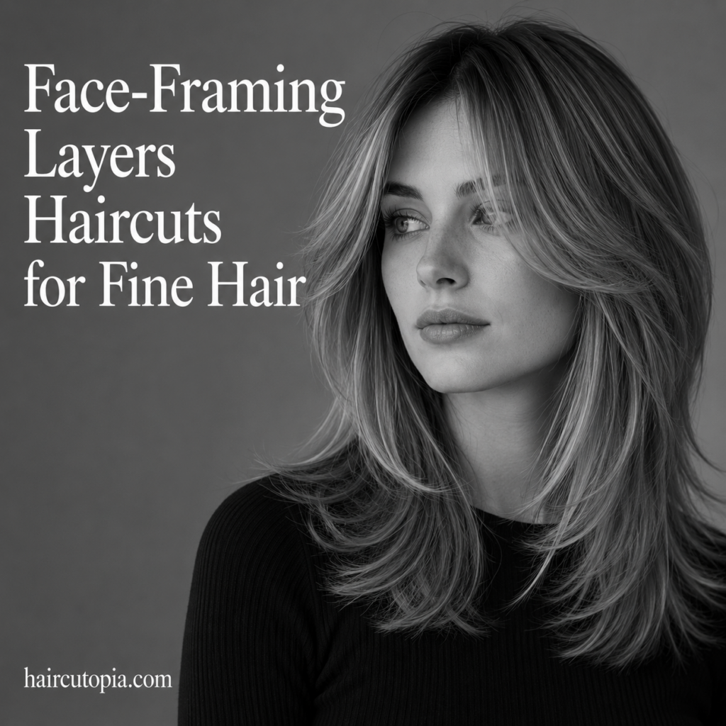 Face-Framing Layers Haircuts for Fine Hair: 25 Flattering Styles That Add Movement and Volume